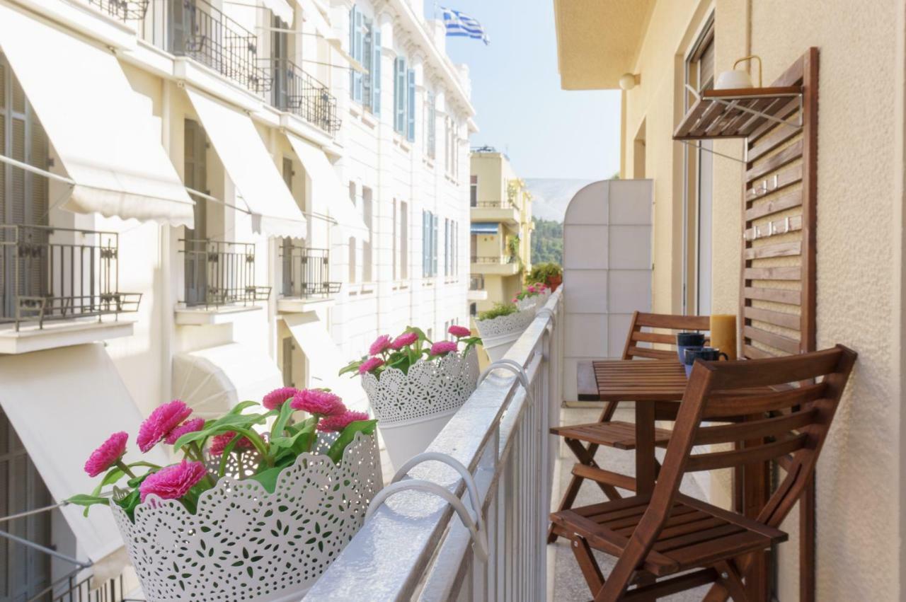 Apartmán Tiffany'S Luxury 2Br With Acropolis View Atény Exteriér fotografie
