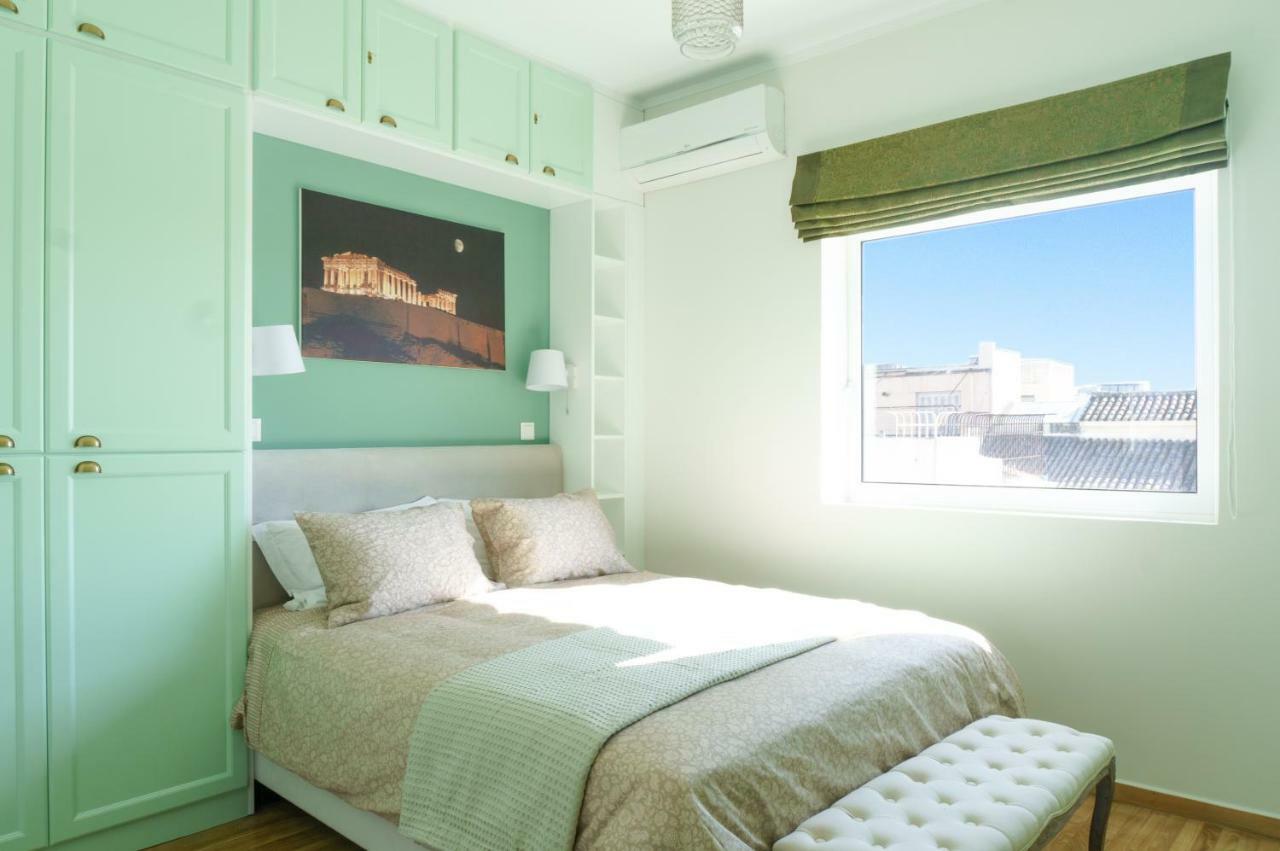Apartmán Tiffany'S Luxury 2Br With Acropolis View Atény Exteriér fotografie